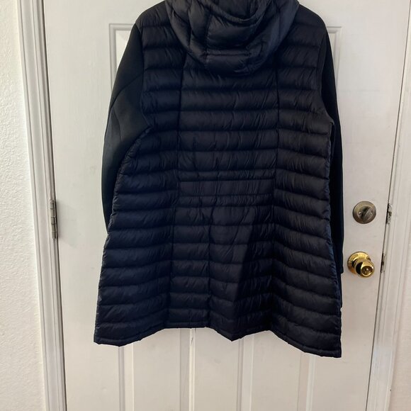 Halifax Woman's Plus-Size Black Puffer Packable Down-Filled Outdoor Jacket Sz 2x - Picture 5 of 13